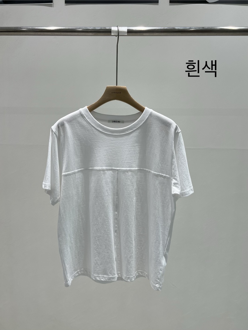 UNBOUND韓國直郵實拍女裝新款職業推薦26春夏休閑熱賣T恤UNBOUNDT恤圖色3