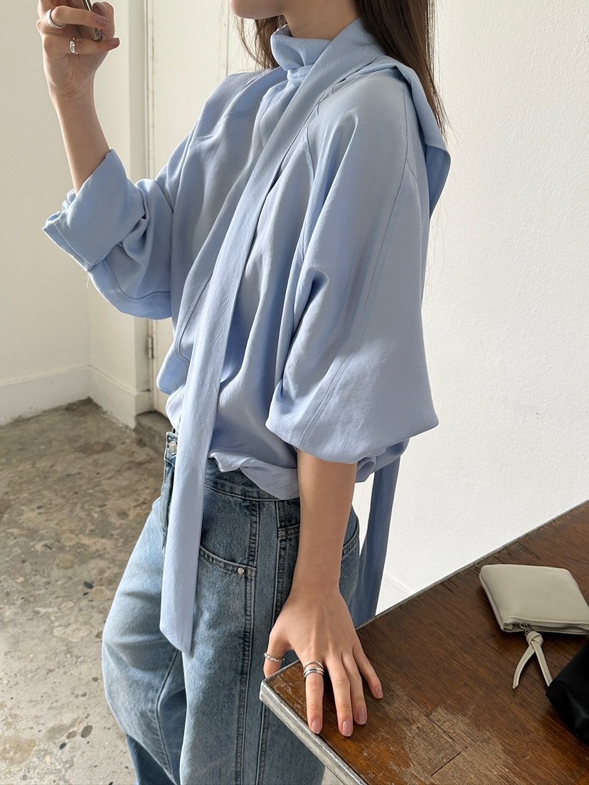 UNBOUND韓國直郵女士新款推薦熱賣職業休閑26春夏襯衫蕾絲衫UNBOUND襯衫/蕾絲衫