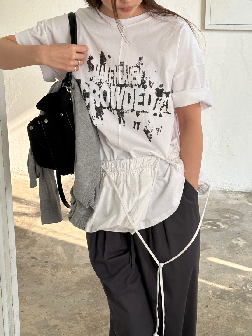 UNBOUND韓國東大門代購女裝新款時尚人氣推薦休閑職業T恤UNBOUNDT恤