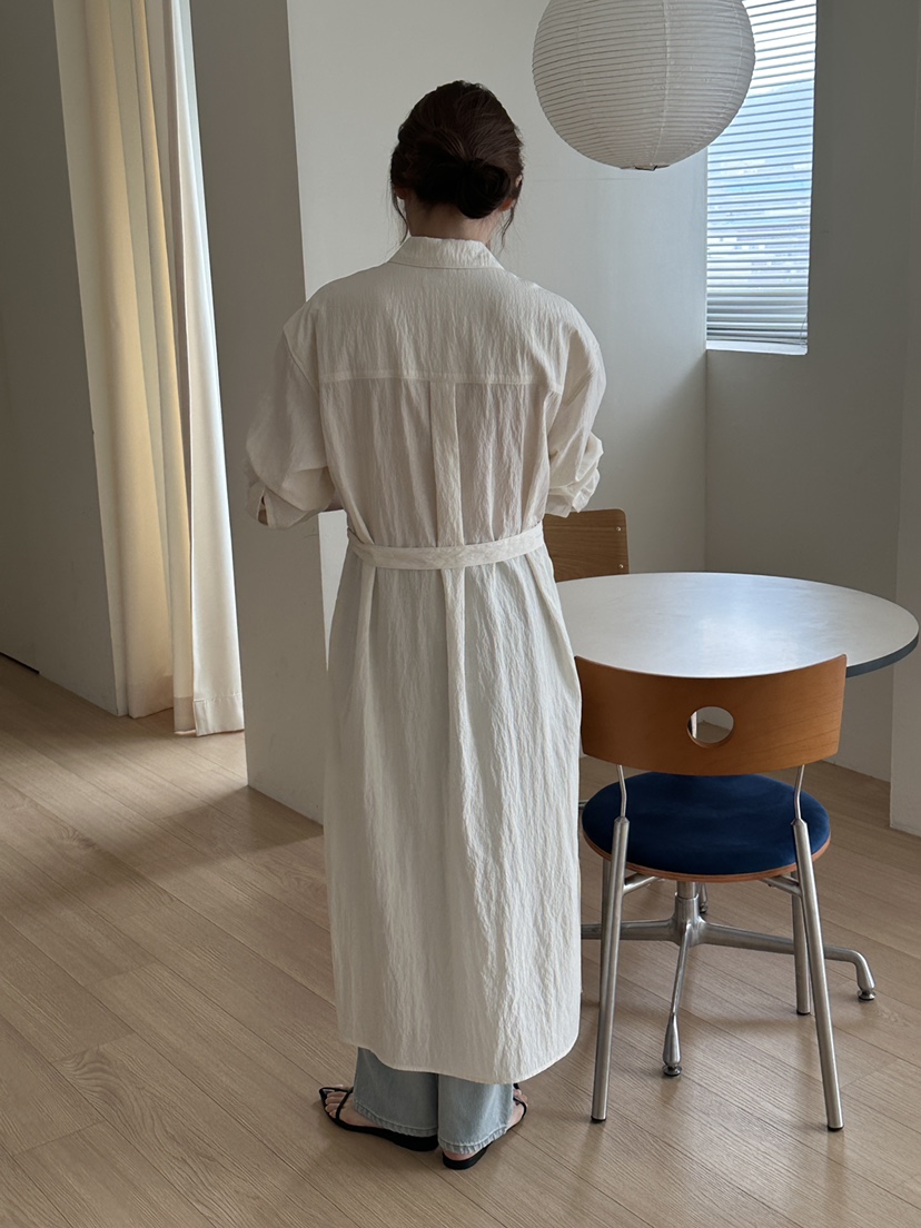 JEONG GAM STUDIOS韓國直郵實拍女士新品26春夏連衣裙含腰帶JEONG GAM STUDIOS連衣裙