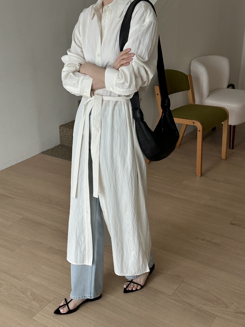 JEONG GAM STUDIOS韓國直郵實拍女士新品26春夏連衣裙含腰帶JEONG GAM STUDIOS連衣裙