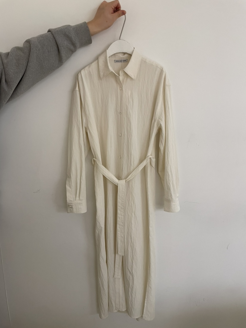 JEONG GAM STUDIOS韓國直郵實拍女士新品26春夏連衣裙含腰帶JEONG GAM STUDIOS連衣裙圖色1