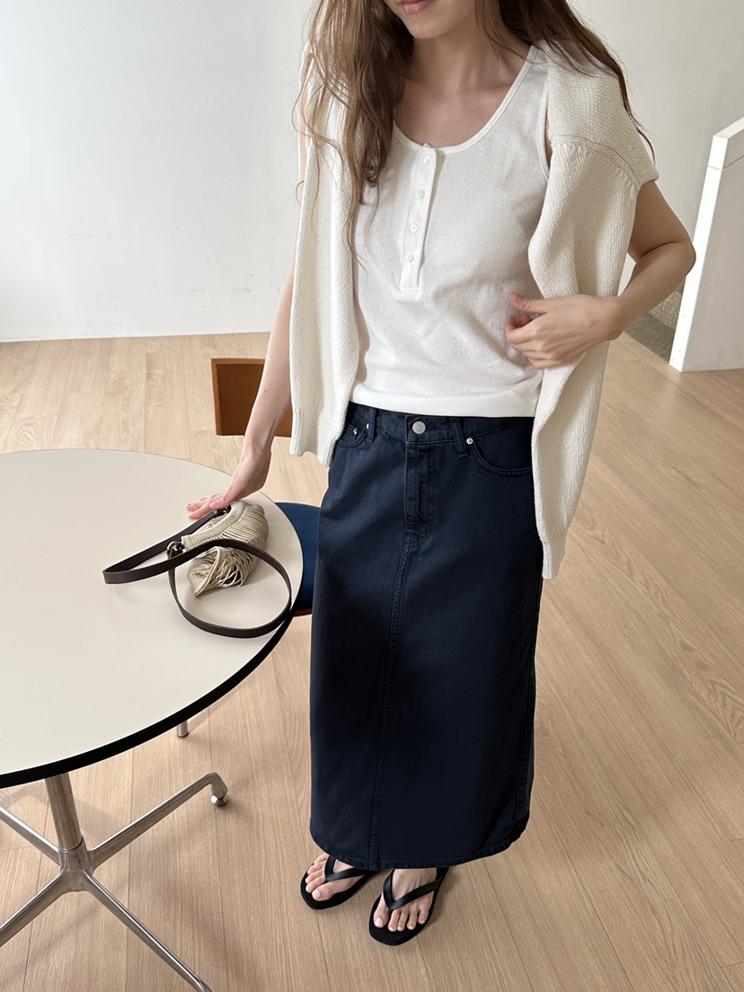 JEONG GAM STUDIOS韓國代購女裝新品休閑人氣職業吊帶背心JEONG GAM STUDIOS吊帶/背心