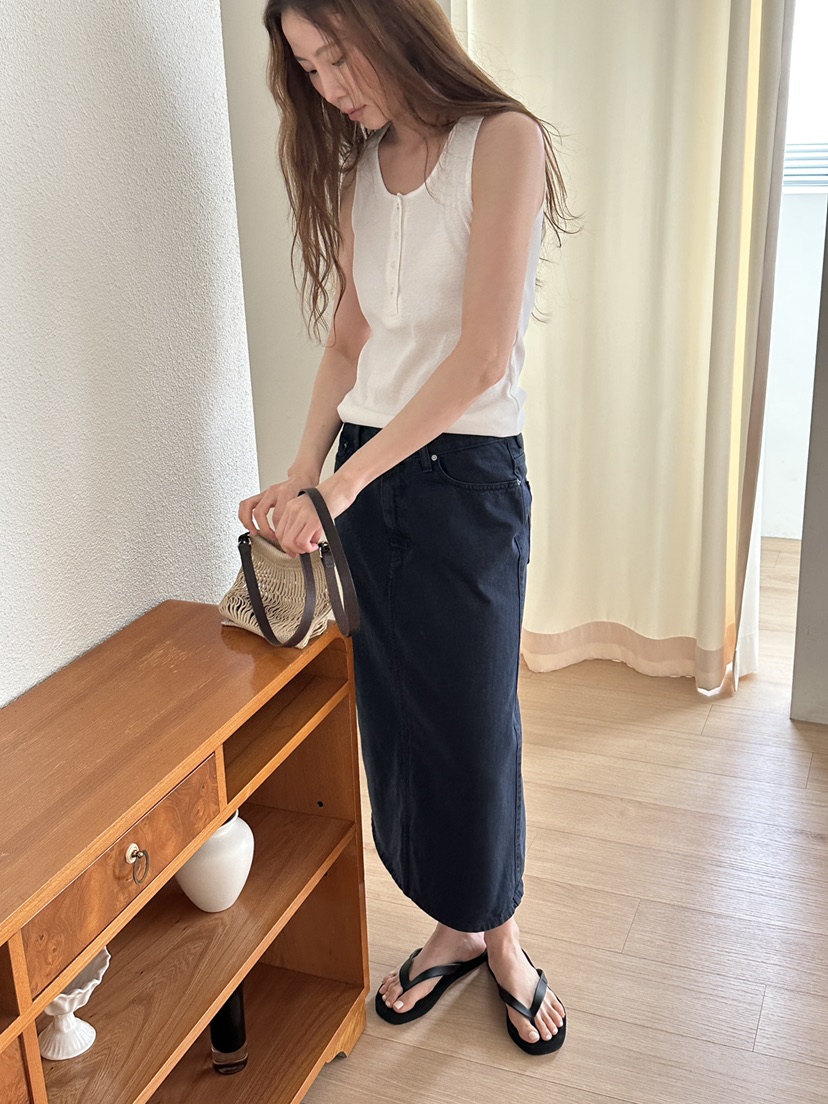 JEONG GAM STUDIOS韓國代購女裝新品休閑人氣職業吊帶背心JEONG GAM STUDIOS吊帶/背心