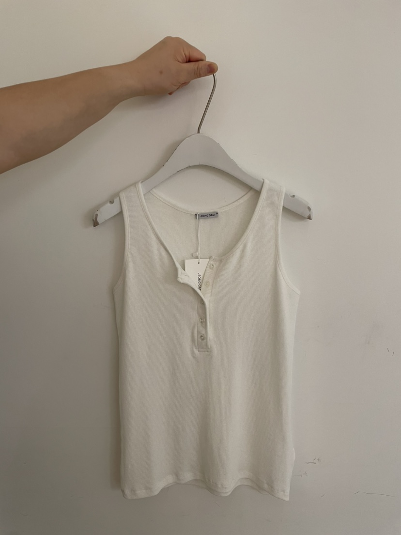 JEONG GAM STUDIOS韓國代購女裝新品休閑人氣職業吊帶背心JEONG GAM STUDIOS吊帶/背心圖色1