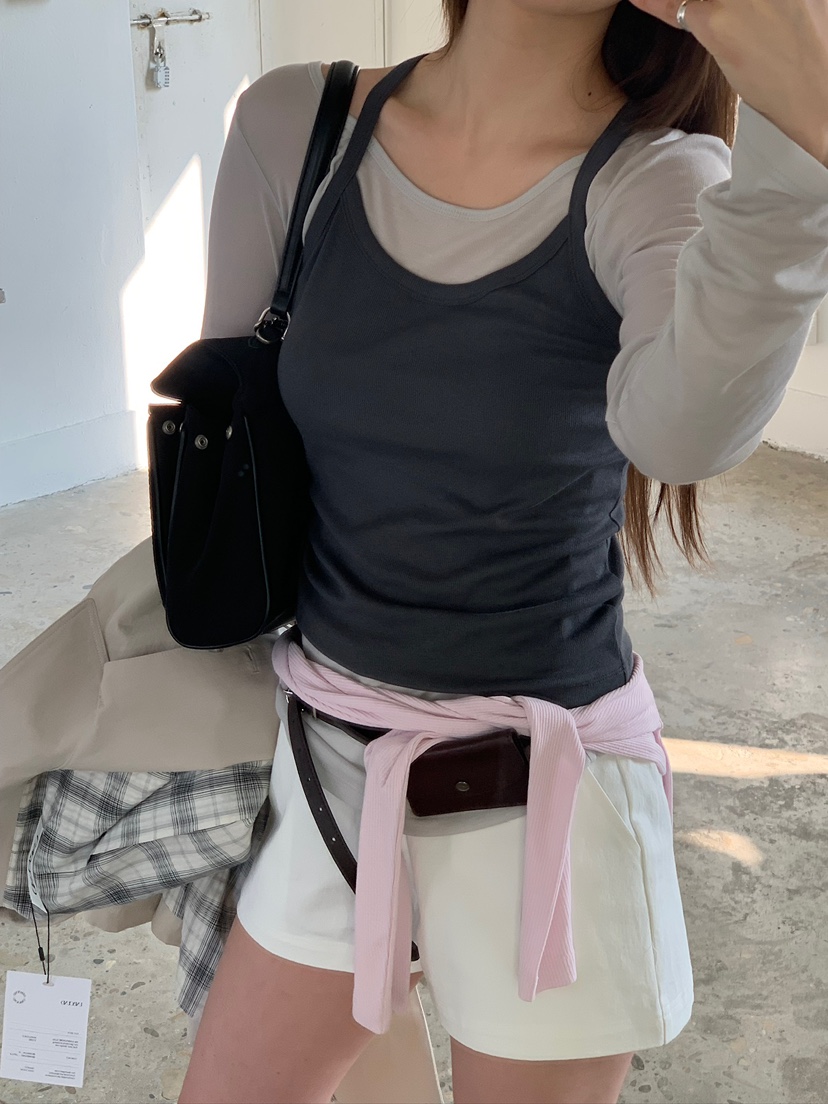 UNBOUND韓國直郵實拍女裝新品推薦時尚休閑26春夏吊帶背心UNBOUND吊帶/背心