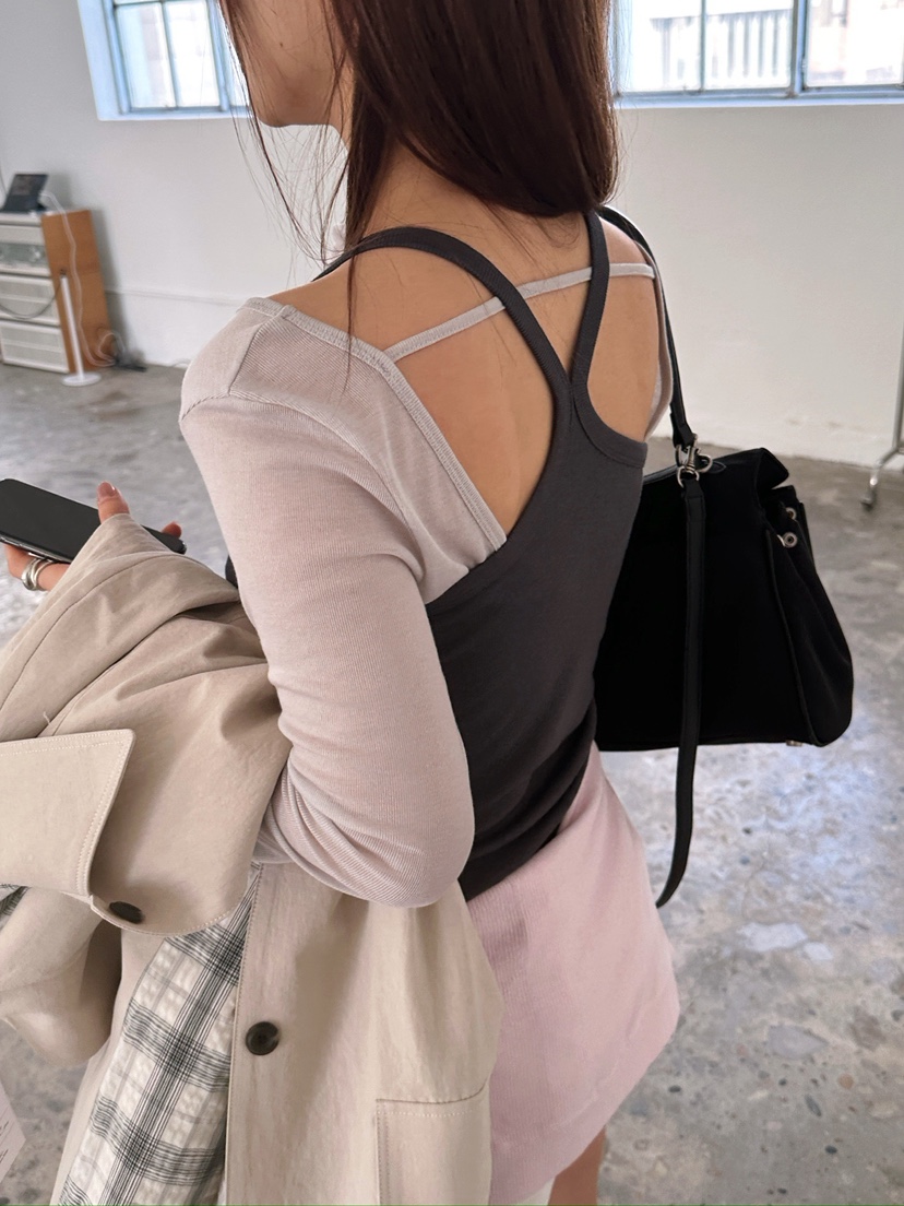 UNBOUND韓國直郵實拍女裝新品推薦時尚休閑26春夏吊帶背心UNBOUND吊帶/背心