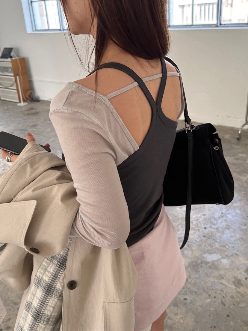 UNBOUND韓國直郵實拍女裝新品推薦時尚休閑26春夏吊帶背心UNBOUND吊帶/背心