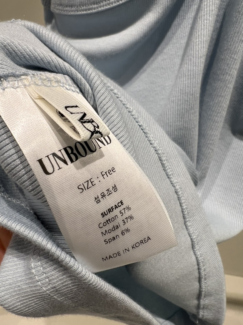 UNBOUND韓國直郵實拍女裝新品推薦時尚休閑26春夏吊帶背心UNBOUND吊帶/背心