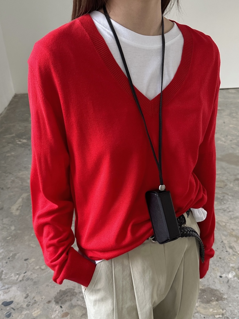 UNBOUND韓國東大門直郵女裝新款熱賣26春夏人氣針織衫絲綢UNBOUND針織衫