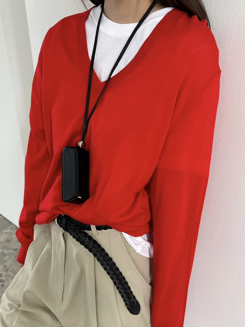 UNBOUND韓國東大門直郵女裝新款熱賣26春夏人氣針織衫絲綢UNBOUND針織衫