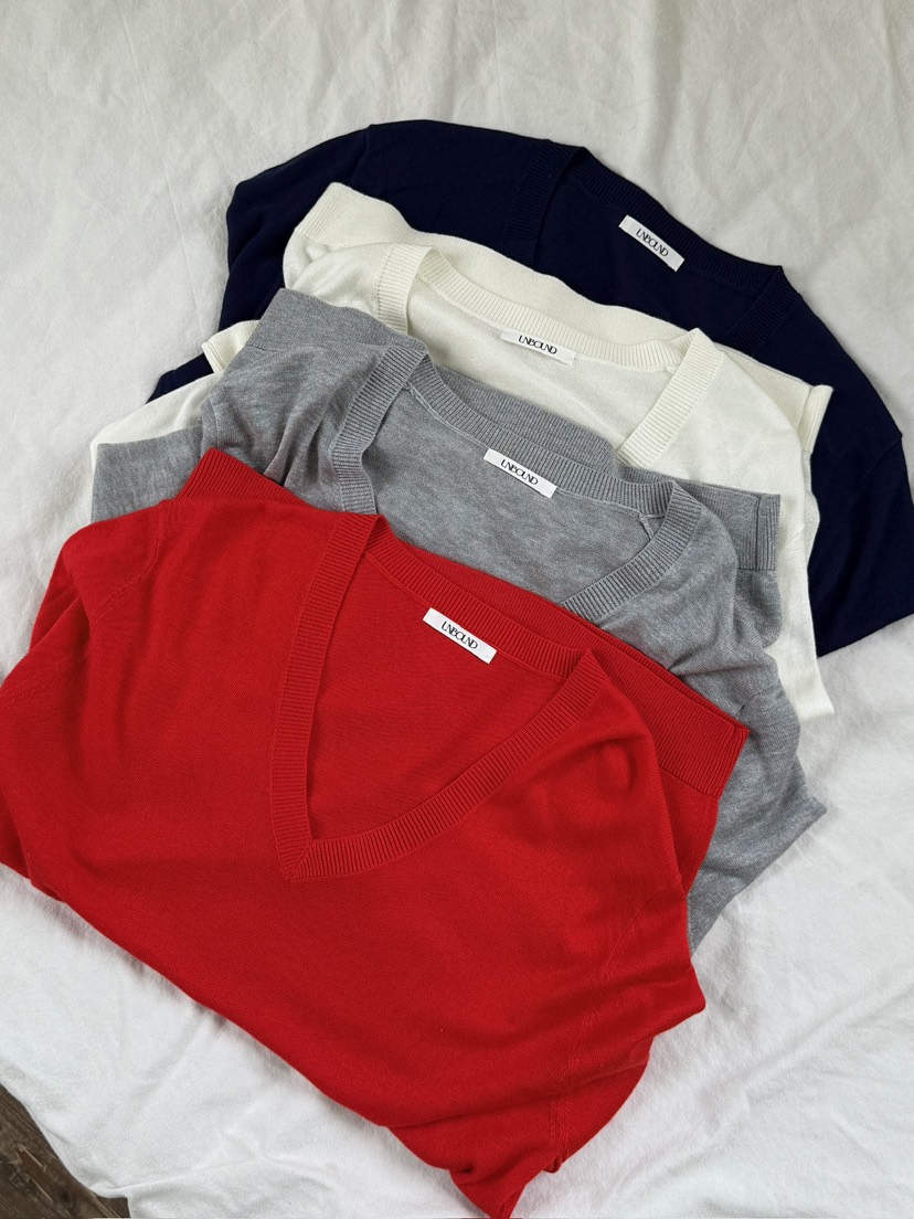 UNBOUND韓國東大門直郵女裝新款熱賣26春夏人氣針織衫絲綢UNBOUND針織衫