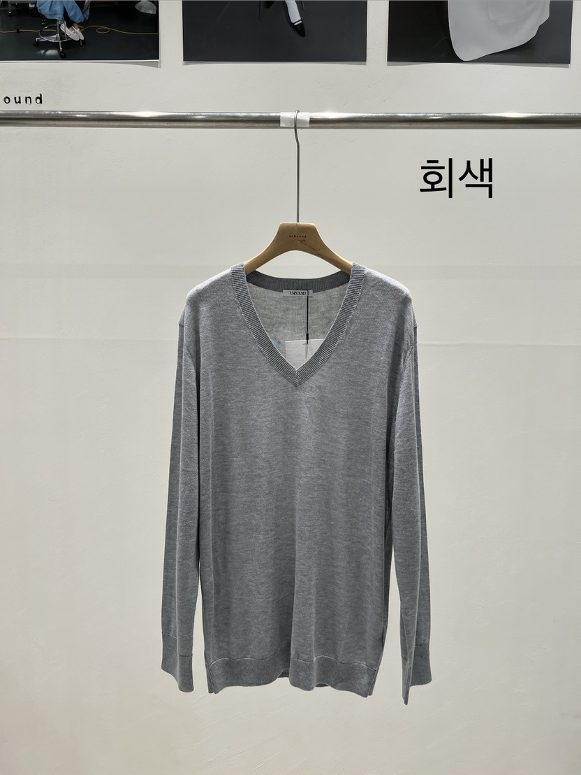 UNBOUND韓國東大門直郵女裝新款熱賣26春夏人氣針織衫絲綢UNBOUND針織衫圖色4