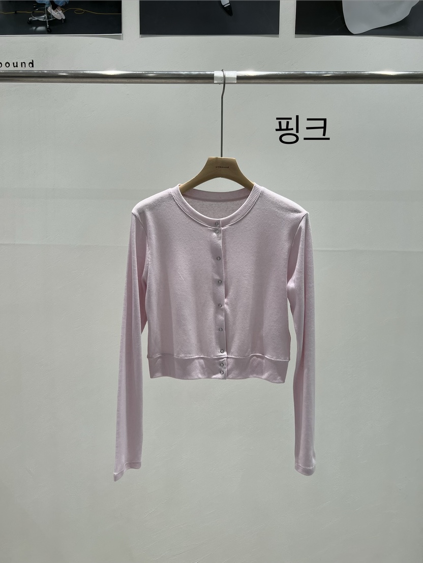 UNBOUND韓國直郵女裝新款推薦時尚26春夏人氣職業長袖T恤UNBOUND長袖T恤圖色2