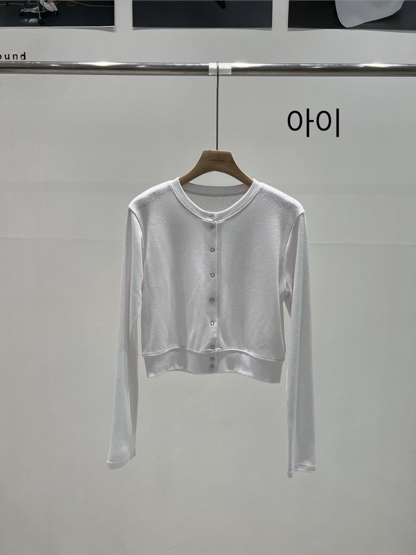 UNBOUND韓國直郵女裝新款推薦時尚26春夏人氣職業長袖T恤UNBOUND長袖T恤圖色3