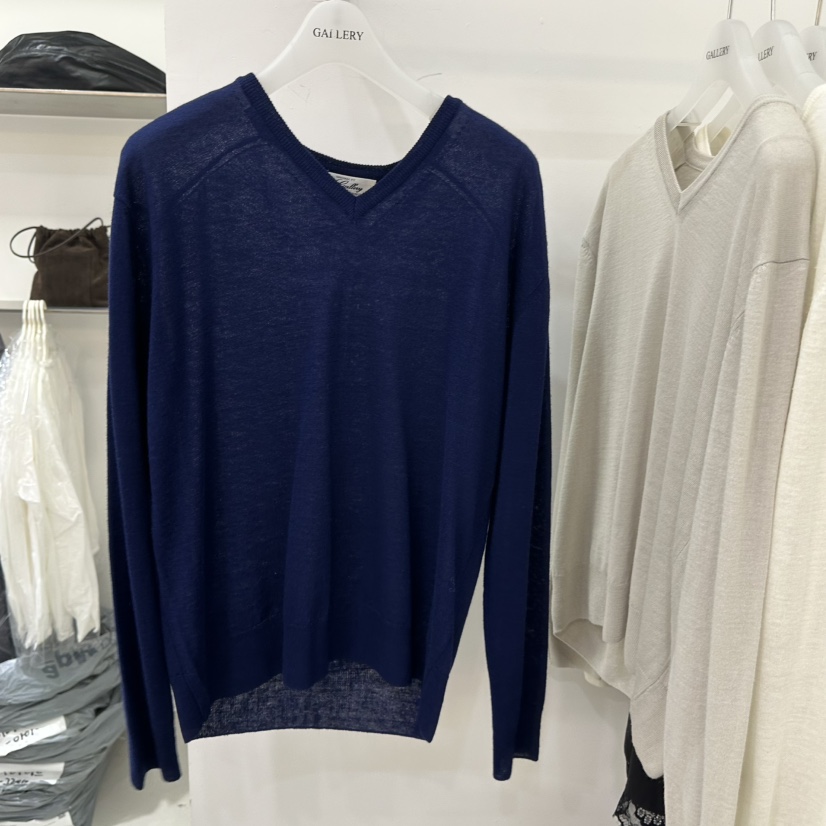 GALLERY-P韓國東大門直郵女裝新品人氣職業休閑針織衫V領GALLERY-P針織衫圖色3