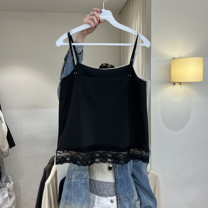 JINSIM韓國直郵實拍女裝新品熱賣人氣時尚推薦吊帶背心蕾絲JINSIM吊帶/背心圖色2