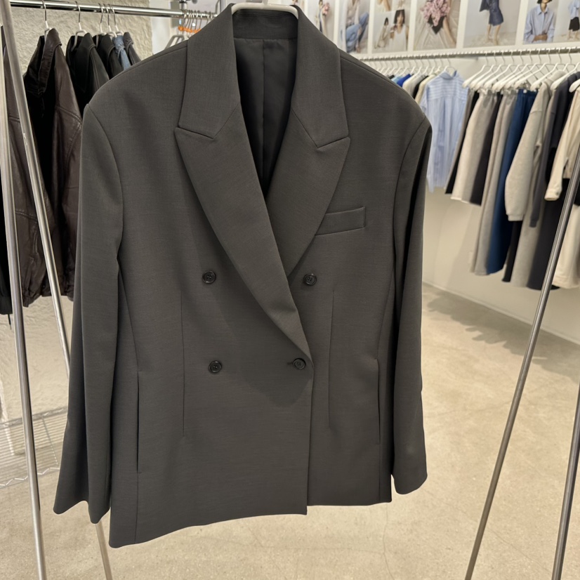 MARAN-P韓國直郵實拍女裝新品推薦時尚職業熱賣夾克雙層MARAN夾克圖色1