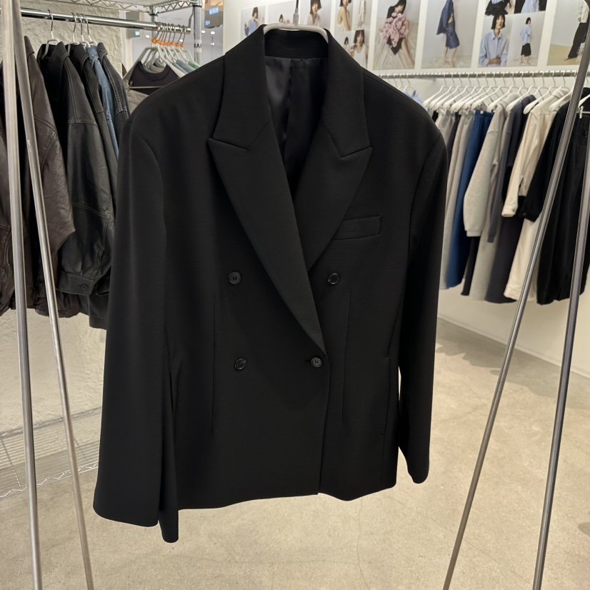 MARAN-P韓國直郵實拍女裝新品推薦時尚職業熱賣夾克雙層MARAN夾克圖色2