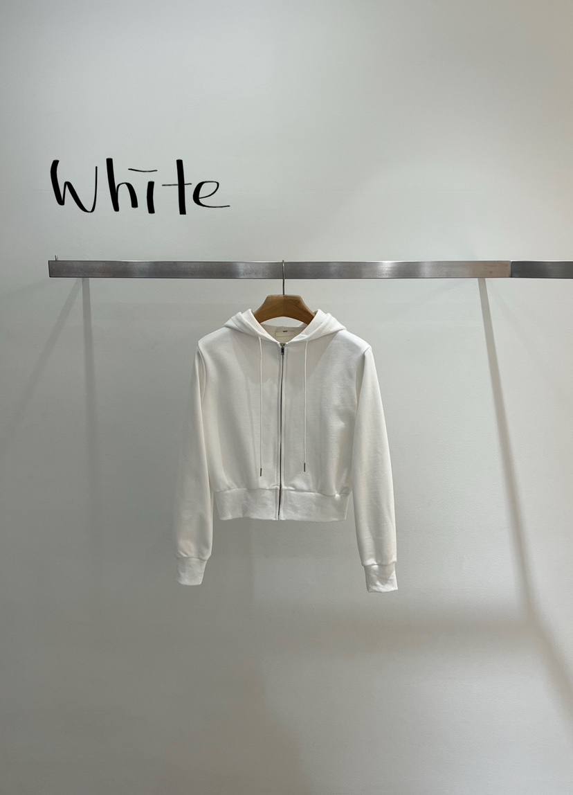 ONESTASTE韓國直郵女士新款推薦26春夏夾克連帽拉鏈衫短款TASTE/ONESTASTE夾克圖色1