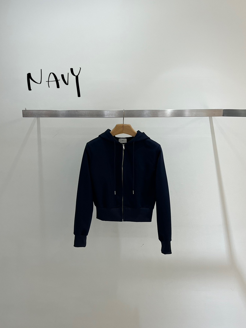 ONESTASTE韓國直郵女士新款推薦26春夏夾克連帽拉鏈衫短款TASTE/ONESTASTE夾克圖色2