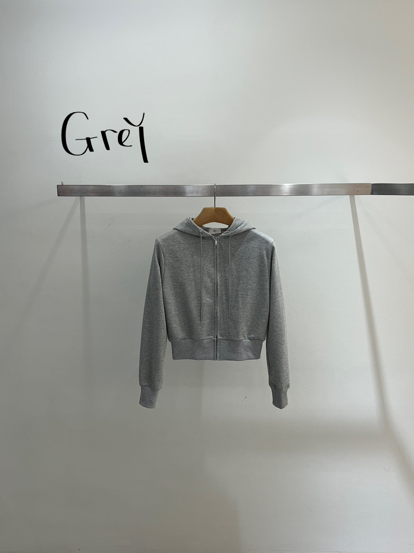 ONESTASTE韓國直郵女士新款推薦26春夏夾克連帽拉鏈衫短款TASTE/ONESTASTE夾克圖色3