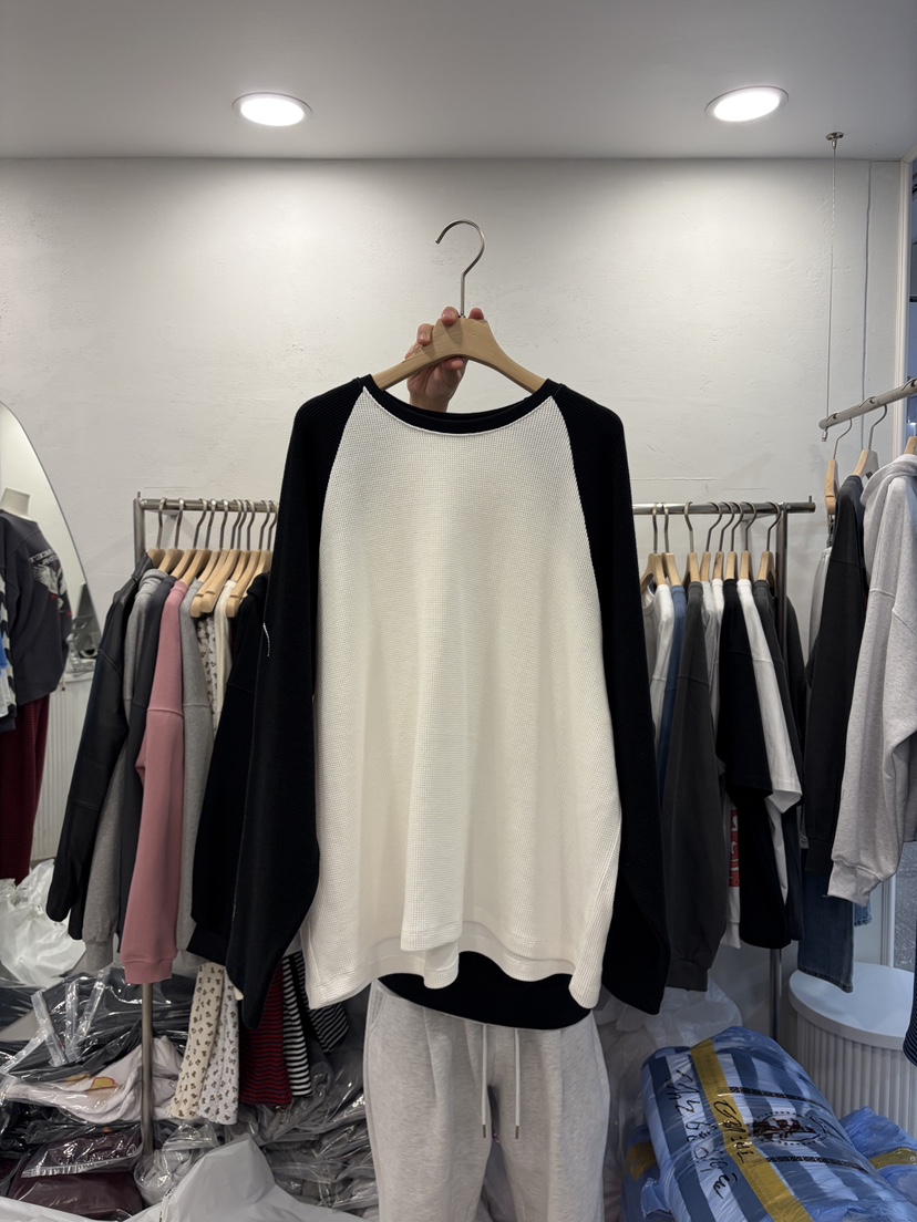 DELICATE韓國直郵實拍女士新品休閑26春夏職業推薦長袖T恤DELICATE長袖T恤圖色3