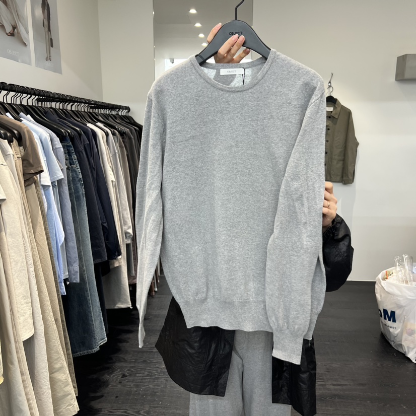 OBJECT韓國直郵實拍女士新款職業推薦26春夏時尚休閑針織衫OBJECT針織衫圖色3