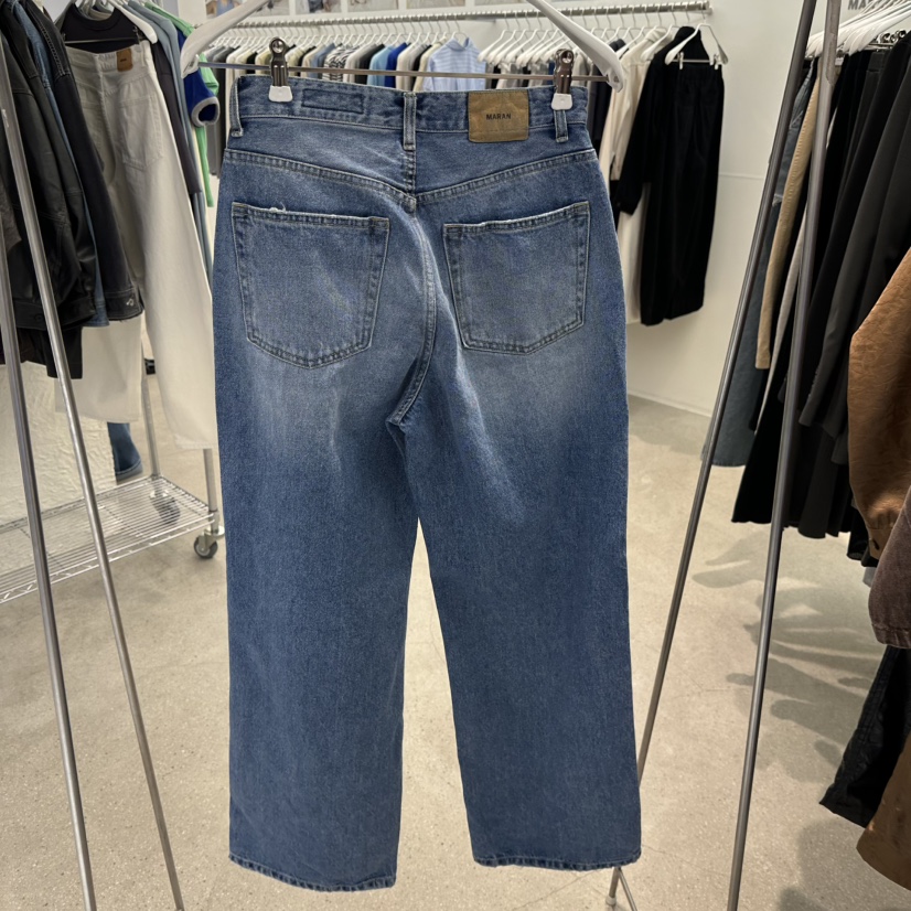 MARAN-P韓國東大門代購女裝新款推薦人氣職業26春夏牛仔褲MARAN牛仔褲