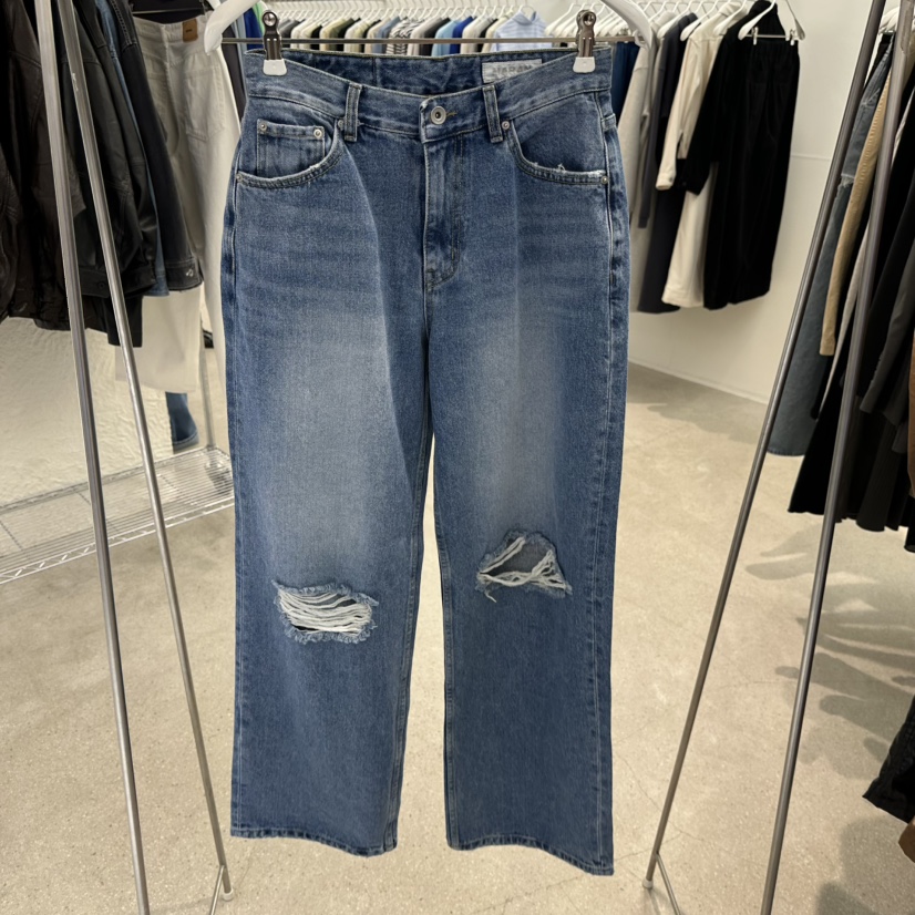 MARAN-P韓國東大門代購女裝新款推薦人氣職業26春夏牛仔褲MARAN牛仔褲圖色1