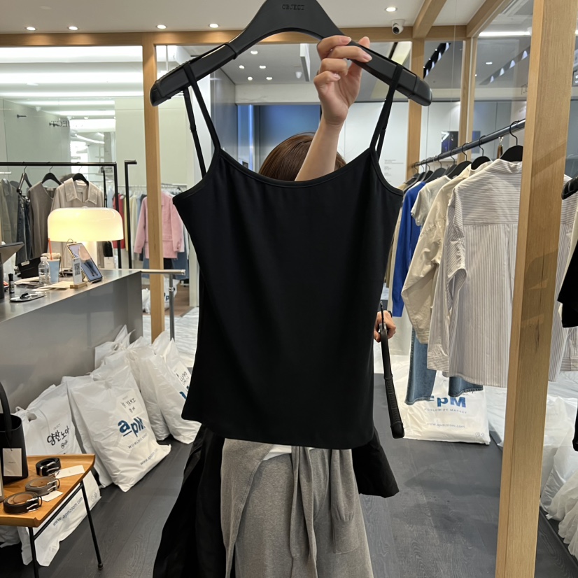OBJECT韓國直郵女裝新品熱賣推薦休閑職業時尚26春夏吊帶背心OBJECT吊帶/背心圖色1