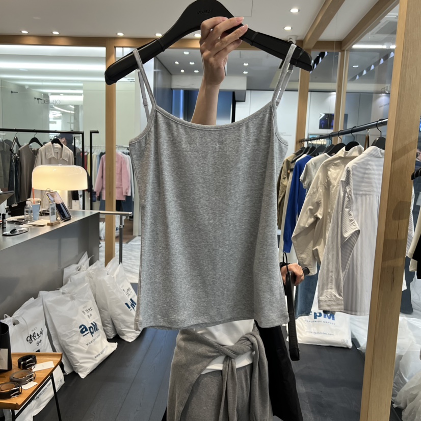 OBJECT韓國直郵女裝新品熱賣推薦休閑職業時尚26春夏吊帶背心OBJECT吊帶/背心圖色2