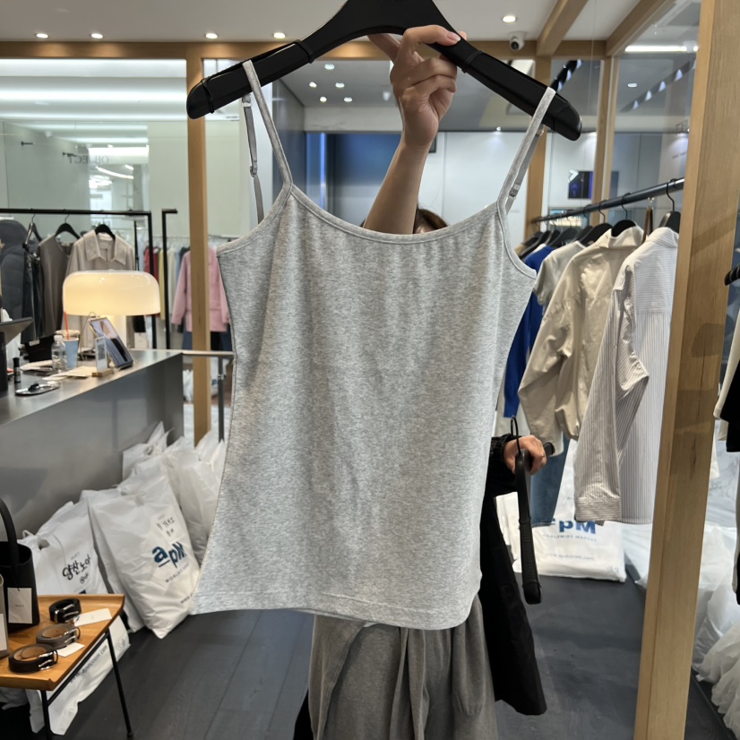OBJECT韓國直郵女裝新品熱賣推薦休閑職業時尚26春夏吊帶背心OBJECT吊帶/背心圖色3
