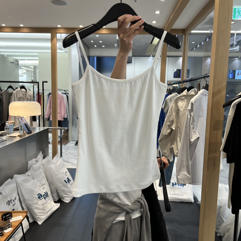 OBJECT韓國直郵女裝新品熱賣推薦休閑職業時尚26春夏吊帶背心OBJECT吊帶/背心圖色4