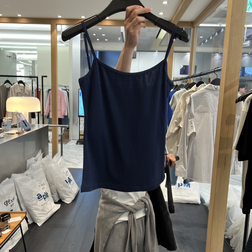 OBJECT韓國直郵女裝新品熱賣推薦休閑職業時尚26春夏吊帶背心OBJECT吊帶/背心圖色5