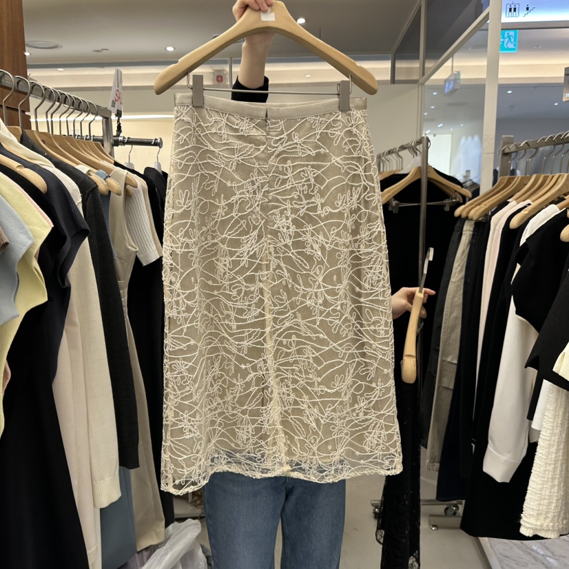 MER韓國直郵實拍女士新品26春夏推薦人氣時尚半身裙中短裙MER/ANGELO BIANCO半身裙/中短裙