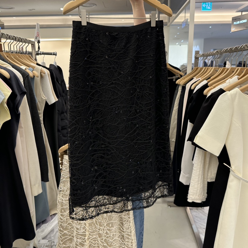 MER韓國直郵實拍女士新品26春夏推薦人氣時尚半身裙中短裙MER/ANGELO BIANCO半身裙/中短裙圖色2