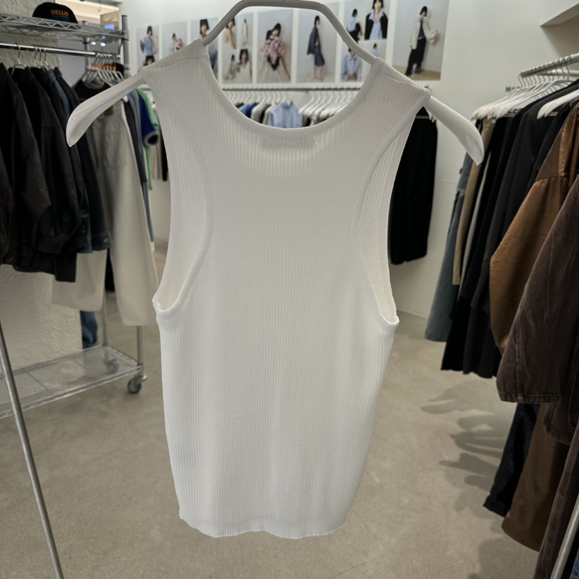 MARAN-P韓國東大門代購女裝新品時尚推薦職業吊帶背心羅紋MARAN吊帶/背心