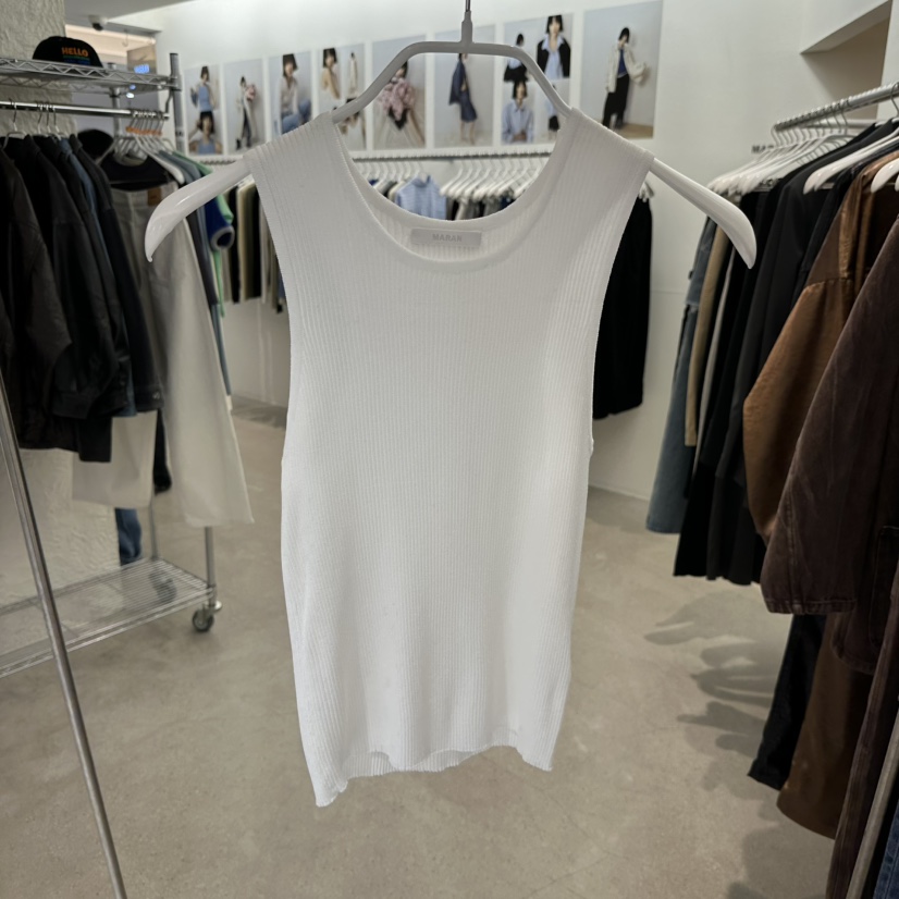 MARAN-P韓國東大門代購女裝新品時尚推薦職業吊帶背心羅紋MARAN吊帶/背心圖色1