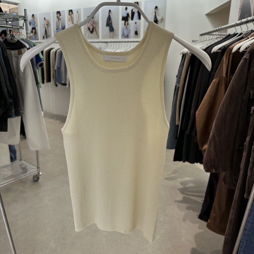MARAN-P韓國東大門代購女裝新品時尚推薦職業吊帶背心羅紋MARAN吊帶/背心圖色2