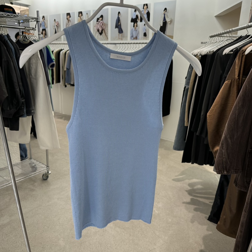 MARAN-P韓國東大門代購女裝新品時尚推薦職業吊帶背心羅紋MARAN吊帶/背心圖色3