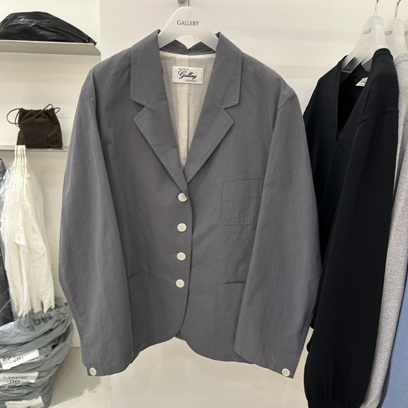 GALLERY-P韓國代購女裝新品熱賣職業推薦26春夏夾克亞麻GALLERY-P夾克圖色2