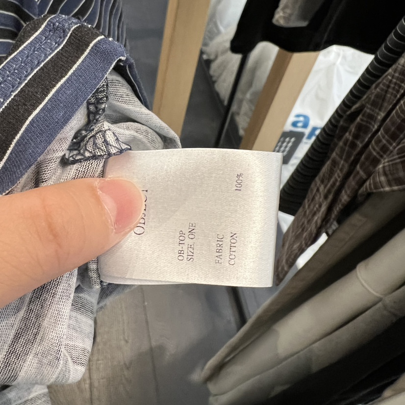 OBJECT韓國東大門直郵女裝新款時尚人氣26春夏職業長袖T恤OBJECT長袖T恤