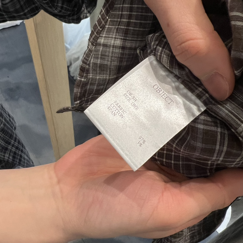 OBJECT韓國直郵實拍女裝新品人氣職業26春夏時尚襯衫蕾絲衫OBJECT襯衫/蕾絲衫