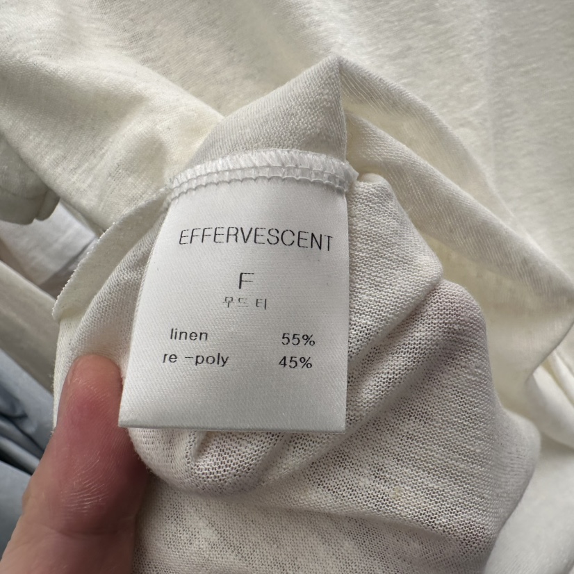 EFFERVESCENT韓國直郵女士新款職業人氣推薦熱賣休閑時尚T恤evc/effervescentT恤