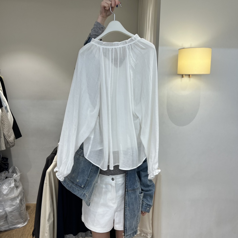 JINSIM韓國直郵女裝新品休閑推薦人氣職業26春夏襯衫蕾絲衫JINSIM襯衫/蕾絲衫