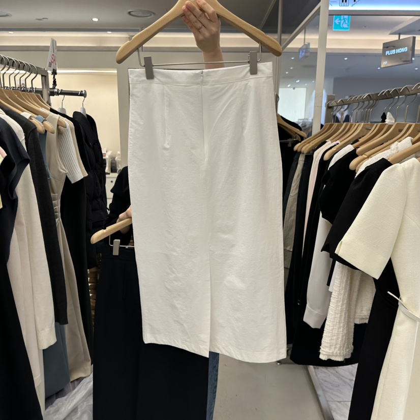 MER韓國直郵實拍女裝新款推薦職業26春夏休閑人氣時尚長裙MER/ANGELO BIANCO長裙