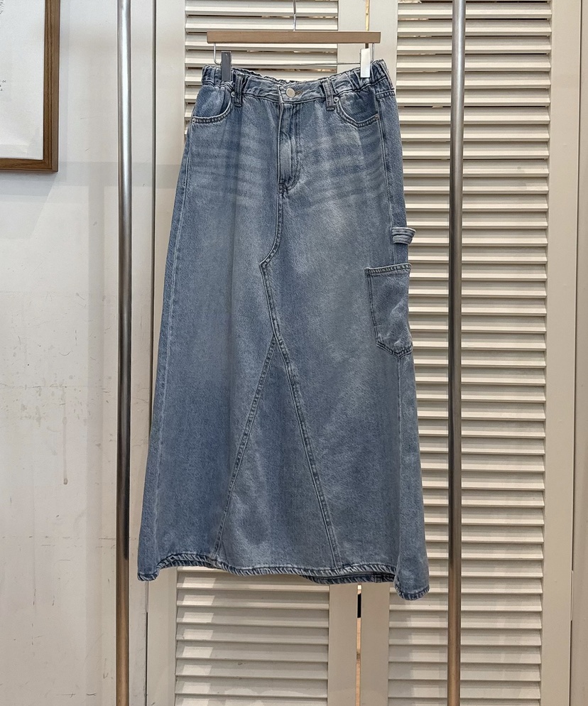 FAVE-L韓國直郵實拍女裝新品職業休閑26春夏推薦熱賣長裙FAVE-L長裙圖色1