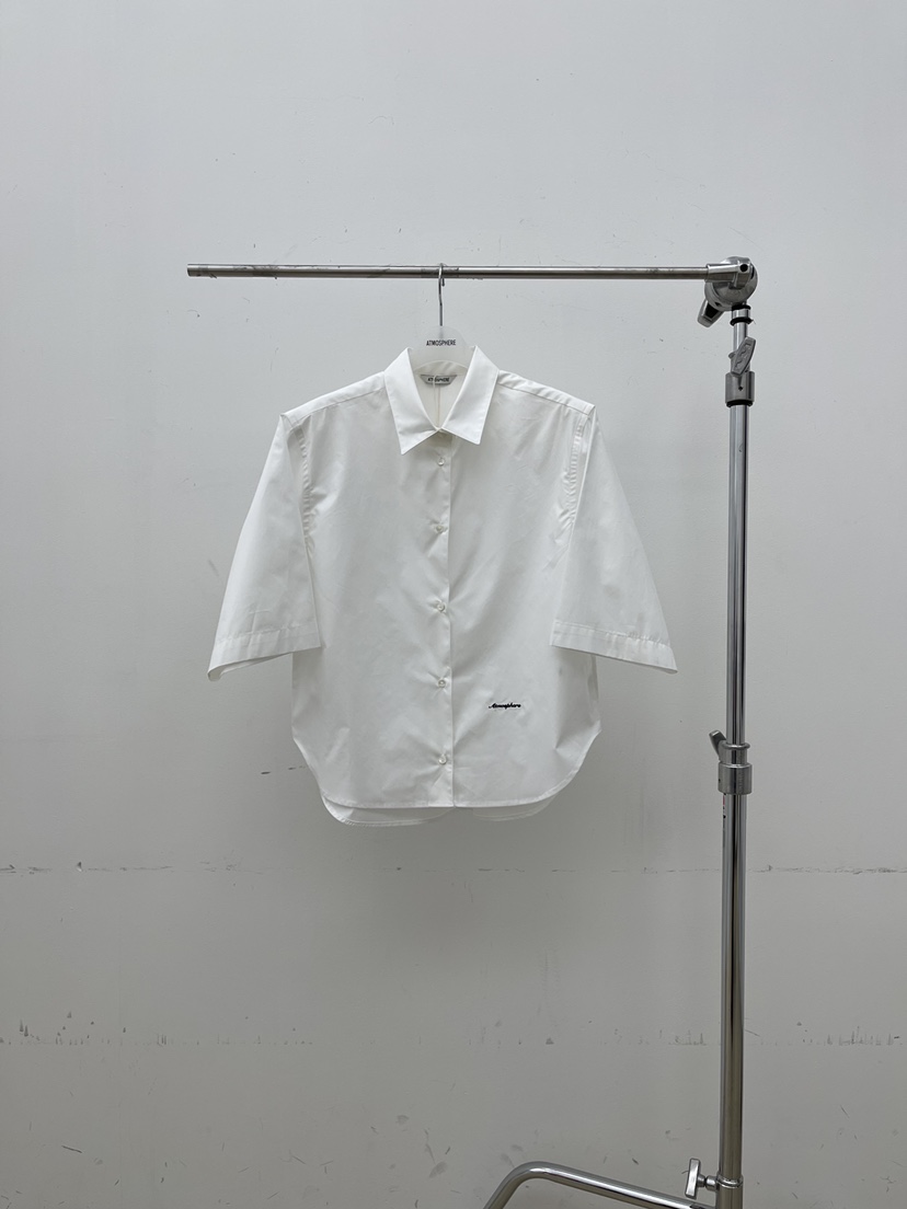 ATMOSPHERE韓國直郵實拍女士新款休閑襯衫蕾絲衫刺繡鏤空ATMOSPHERE/BLING襯衫/蕾絲衫圖色1