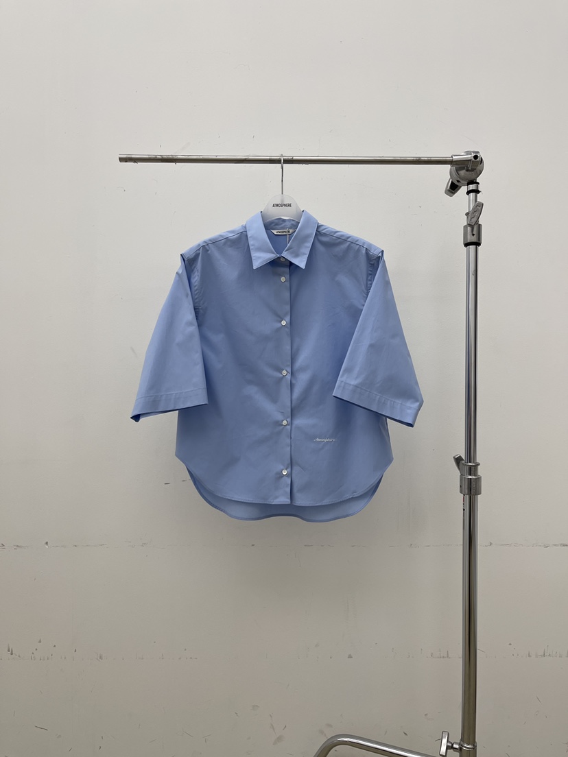 ATMOSPHERE韓國直郵實拍女士新款休閑襯衫蕾絲衫刺繡鏤空ATMOSPHERE/BLING襯衫/蕾絲衫圖色3